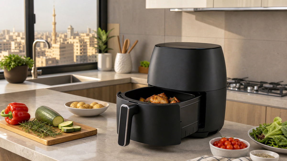 قلاية هوائية بسعة مناسبة للأسرة الصغيرة | Air fryer capacity for a small family